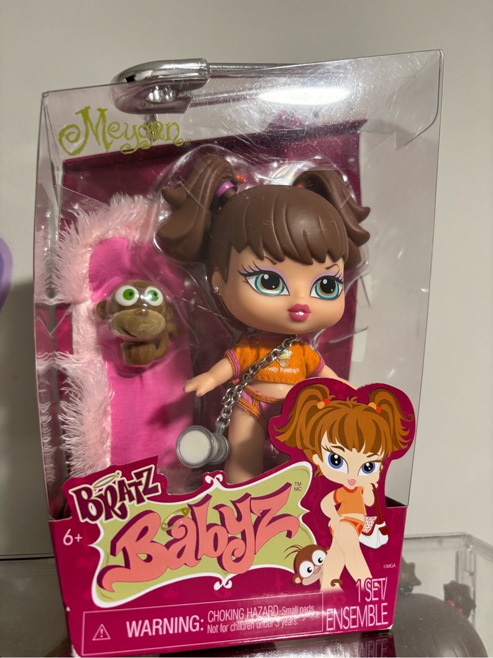 Bratz Babyz Meygan Doll with Pink Pet Accessory